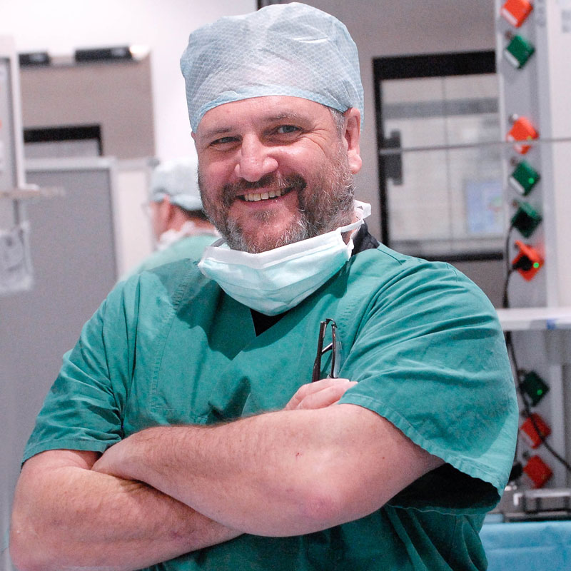 Tino Ebneth Gesch&auml;ftsf&uuml;hrer der uro-mobile Gmbh mit seinem Team spezialisiert auf den technischen Support bei der LDR-Brachytherapie
